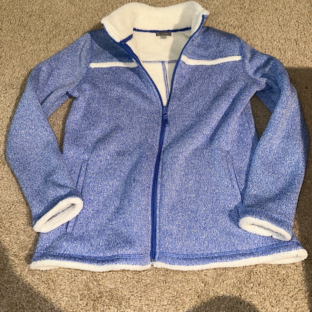 Warm and cozy Talbots jacket/fleece